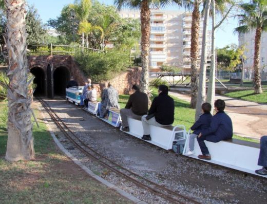 castellón con niños. parque del trenet de benicàssim